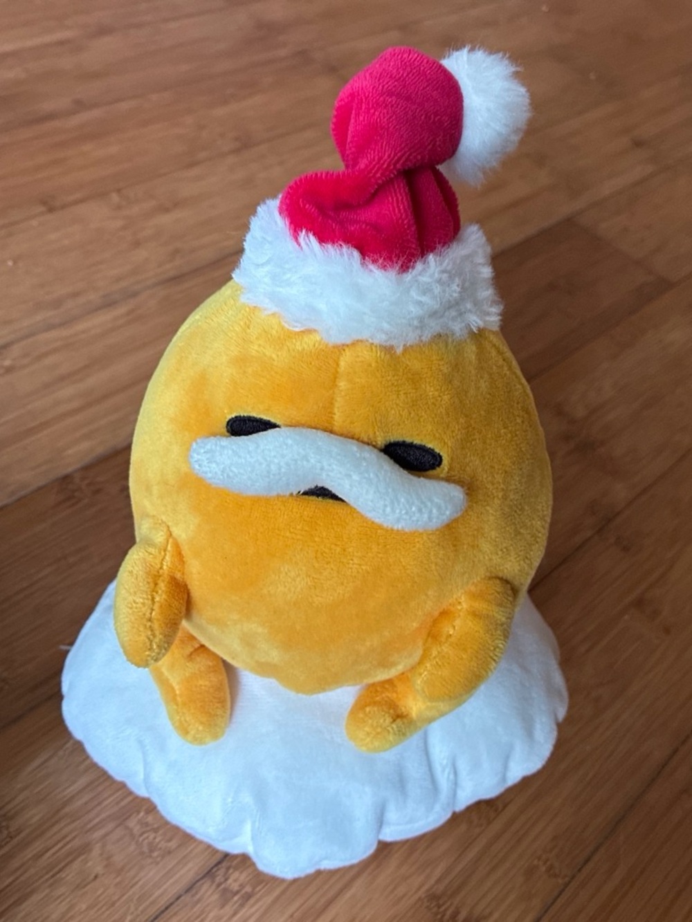 Sanrio Gudetama Santa Plush